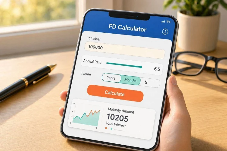 FD Calculator 1 Free Online FD Calculator Interface MoralStory