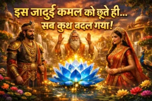 राजा और रानी का जादुई कमल, राजा और रानी की कहानी, राजा रानी की कहानी, हिंदी कहानी, जादुई कहानी, प्रेरणादायक कहानी, बच्चों की कहानी, moral story in Hindi, magical lotus story, king queen story Hindi, Hindi fairy tale, bedtime story Hindi, fantasy story Hindi, inspirational Hindi story